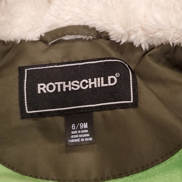 Rothschild Olive and Neon Green Parks - 6/9 months - Picture 4 of 8